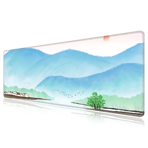 Grand tapis de souris 1400x500x3mm LL-COEUR multifonction pour bureau L