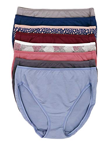 Felina Cotton Modal Hi Cut Panties (Midsummer Essentials, Large) - Sexy Lingerie Panties For Women - Women Panties Sexy Comfortable - High Waist Ladies Underwear - Cotton Modal Panties