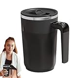 Convenient Portable Design: Lightweight structure with ergonomic handle allows easy carrying between home office and outdoor settings making it suitable for busy mornings commuting travel camping or desk side beverage preparation
