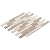 Modket TDH246CG Crackle Glass Crema Marfil Marble Stone Beige Sand Brick Joint Modern Mosaic Tile Backsplash Kitchen Bath Bathroom Shower Interior Wall