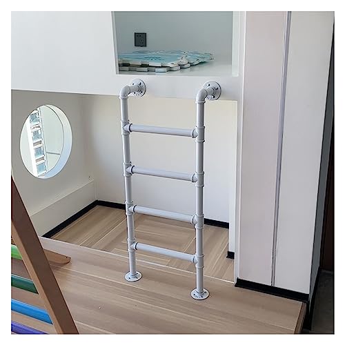 Échelle de secours blanche en métal 150 cm pour lit superposé - 2
