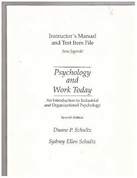 Paperback Sm Psychology Work Today Intro Book