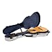 Crossrock Anti-scratch Flight Case in White, Poly Carbon 4/4 Classical Guitar (CRF4000CWT)