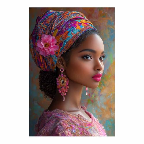 Affiche fleur rose 70x100cm pour habiller un grand mur vide de salon