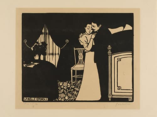 Toile Félix Vallotton Le Fine Pin Plate Three From Intimities 60x90cm