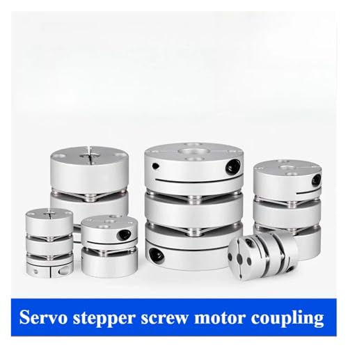 Acoplamiento de diafragma CSCA-D44x35 de aluminio 44x35mm para conexion de servomotor 14mm 4