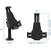 Mount-It! Universal Tablet POS Kiosk Stand with Cable Lock & Wall Mount Bracket, Adjustable Clamp for 7.911 Tablets (Fits 5.37.8 W x 7.810.6 L), Compatible with iPad, Galaxy Tab & Surface Go