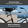 Firmstrong Urban Lady Single Speed - Women's 26" Beach Cruiser Bike (Black) #3