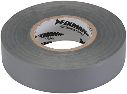 Fixman 188969 taśma izolacyjna, 19 mm x 33 m, szara