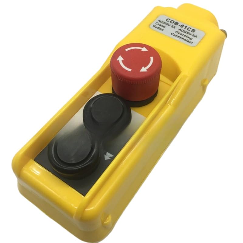 1Pc COB-61CS COB Crane Crane Control Button Switch Double Speed