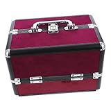 Trousse de maquillage portable - cette vanity box est polyvalente, très adaptée aux voyages d'affaires, au travail, aux célébrations à d'autres événements.