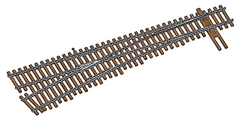 Aiguillage gauche Code 83 Walthers N° 6 pour créer la gare de triage de vos rêves