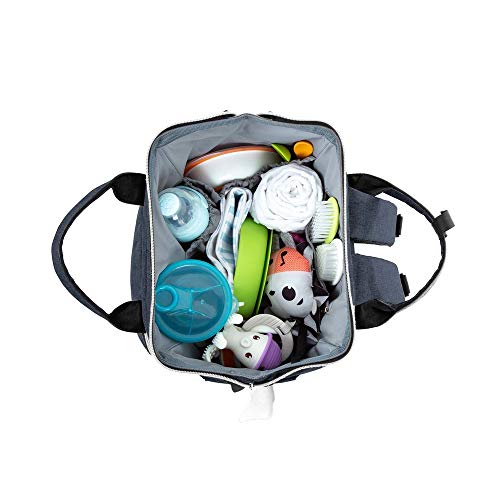 Cosco Kids, Mochila Multifuncional Peggy, Azul Mescla