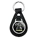 GRAPHICS & MORE The Flash Batman Black Leather Keychain