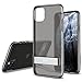 Produktbild ESR Metall Ständer Entwickelt für iPhone 11 Pro hülle [Vertikaler & Horizontaler Standmodus] [Verstärkter Fallschutz] - Flexible weiche TPU Rückseite für iPhone 11 Pro(2019)-Transparent Schwarz