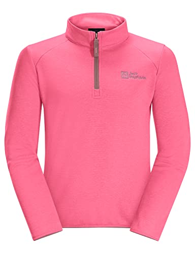 Sweater Fille Jack Wolfskin pull running outdoor Aktivo Demi-Zip
