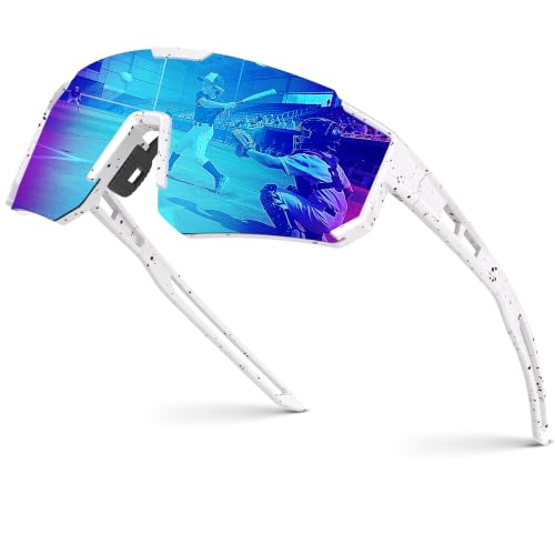 Image of Fanshen Youth Baseball Sunglasses for Kids - Polarized Sunglasses Softball Cycling for Boys Girls Ages 3-12 UV Protection