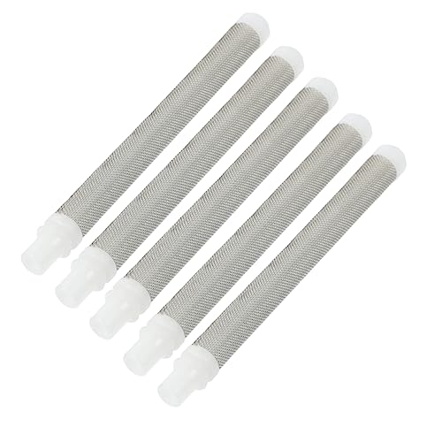 jojofuny 5 Piezas Filtro Pulverizador Pulverizador Sin Aire Cilindro Interior Manga Manguera Aerógrafo Secador Rociador De Pintura De Soporte De Pintura Filtros De Máscara Kit De