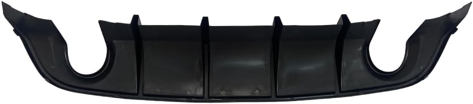 for Charger Rear Diffuser Compatible with 2015 2016 2017 2018 2019 2020 2021 2022 2023 Dodge Charger SRT Rear Bumper Lip Diffuser Carbon Fiber Look(Non-Widebody Charger, Carbon Fiber Look)