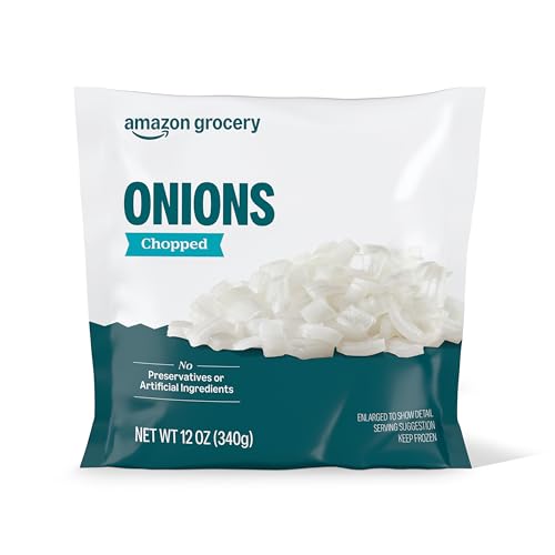 Amazon Grocery, Chopped Onions, 12 Oz, Frozen