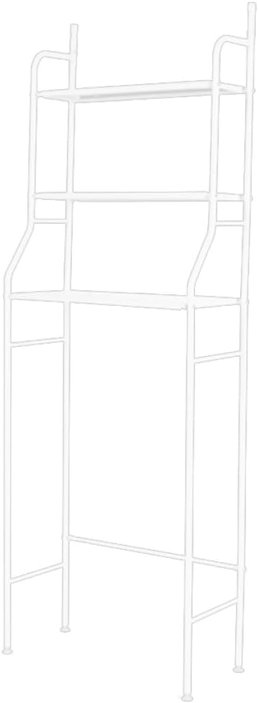 Unomor 3 Tier Storage Rack Over Toilet Sturdy Alloy Bathroom Kitchen Easy Assembly Space Saving