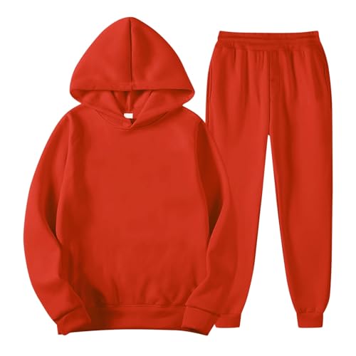 Boys Girls Clothes Long Sleeve Hoodie and Pants Outfit Set 2 Piece Sweatsuits for Fall Winter Fleece Tracksuit Kid Sportswear