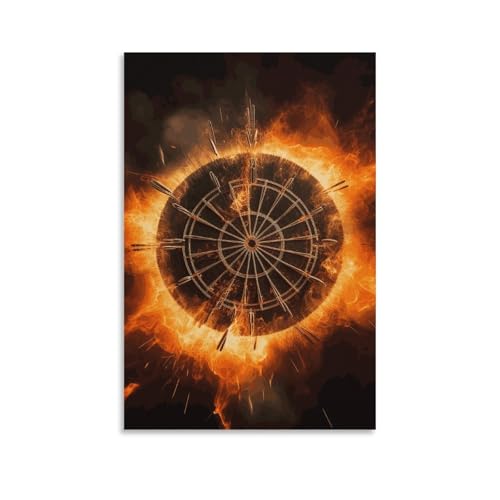 Tableau de fléchettes sur toile pour personnaliser la déco de votre bureau