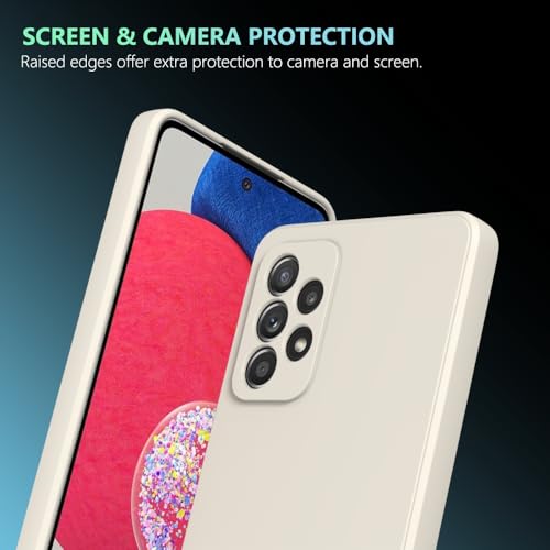 Image of for Samsung Galaxy A53 5G Case White, Scratch Resistant with Soft Touch, Slim Thin Phone Cover for Samsung Galaxy A53 5G