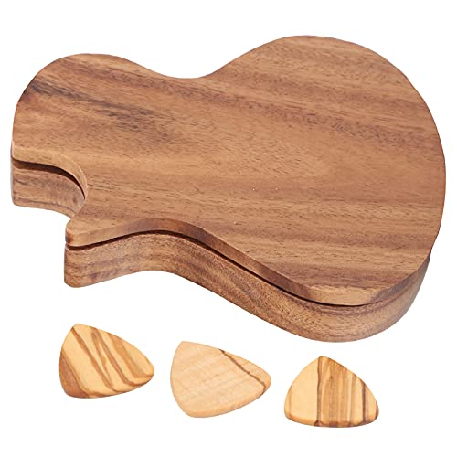Support de médiator pour guitare, accessoire d’instrument, étui de support de médiator pour guitare, matériau en bois de… - Les Beatles, Paul McCartney, John Lennon, RIngo Starr, George Harrison Support de médiator pour guitare, accessoire d'instrument, étui de support de médiator pour guitare, matériau en bois de… – Image 3