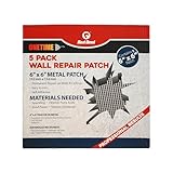 Red Devil 1212 ONETIME Wall Repair Patch, 6 Inch, Multi