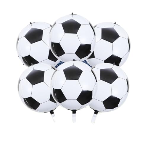 Ballons de football 4D 22 pouces de décoration pour anniversaire et fête