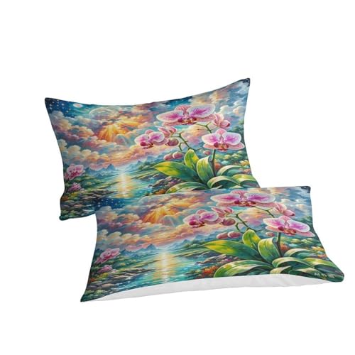 Housse de couette microfibre douce avec fermeture éclair cachée