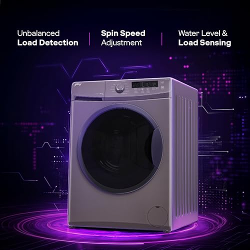 Image of Godrej 7 Kg 5 Star, AI Powered, FabriSafe Drum, 65% Water Saving, Fully Automatic Front Load Washing Machine (WFEON CRS 7010 5.0 FKEDM CNGR, Candy Grey)