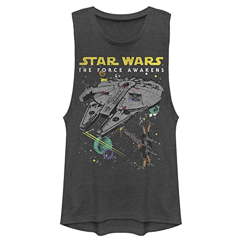 Camisa para mujer Star Wars con forro de algodón texturizado premium