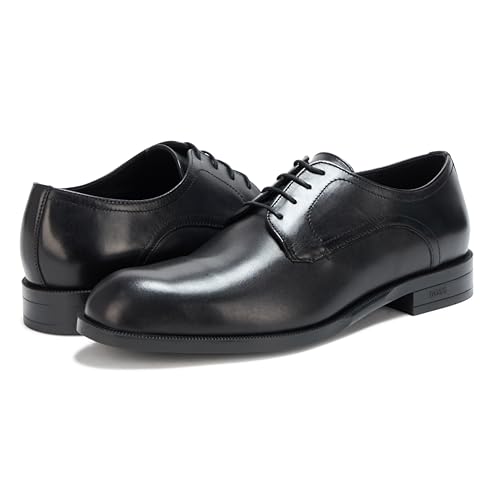 Image of BOSS Men's Tayil Smooth Leather Derby Dress Shoe
