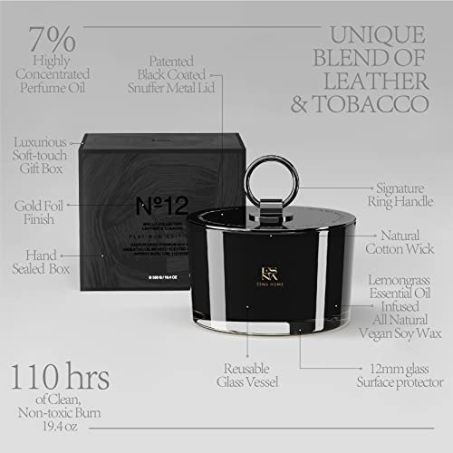 ESNA-HOME-3-Wick-Luxury-Aromatherapy-Lemongrass-Scented-Candle-X-Large-194oz-110h-Essential-Oil-Burn-with-Premium-Gift-Bags-with-Fabric-Ribbon-Handles-Size-78-69-inch ESNA HOME 3 Wick Luxury Aromatherapy Lemongrass Scented Candle X Large 194oz 110h Essential Oil Burn with Premium Gift Bags with Fabric Ribbon Handles Size 78 69 inch