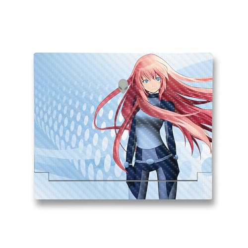 Image of MightySkins Carbon Fiber Skin Compatible with Alienware X14 R2 (2023) Full Wrap Kit - Anime Spy | Protective, Durable Textured Carbon Fiber Finish | Easy to Apply & Change Styles | Made in The USA
