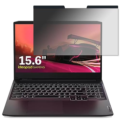 Lenovo IdeaPad Gaming 360 15.6�C���` 16:9 �Ή� �}�O�l�b�g�� �`�����h�~�t�B���^�[ �v���C�o�V�[�t�B���^�[ �u���[���C�g�J�b�g �p�\�R�� PC �t���ی�t�B���� ���ʎg�p�\ ���˖h�~ ���E�ȒP �ی�V�[�g