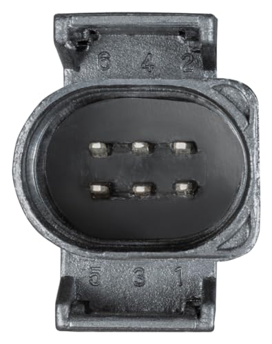 Hella 8ET 009 149-671 Debimetro - 6A... Poli - Bocchettone Di Tubo - 2