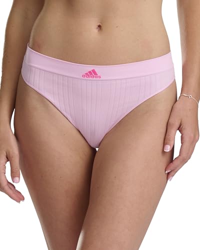Image of adidas womens Seamless Thong Underwear 3-pack