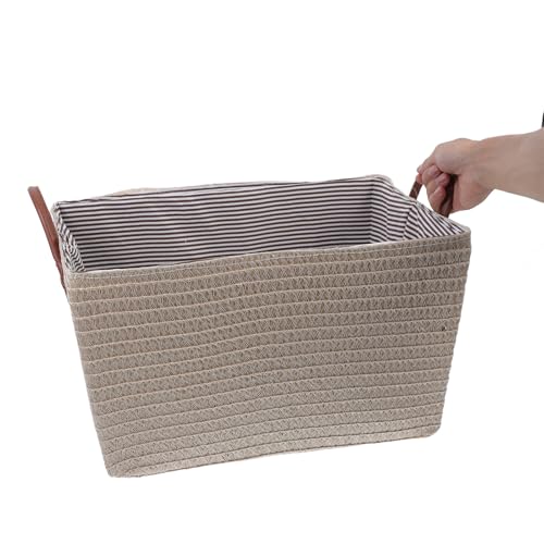 Panier à linge pliable imitation rotin à grande capacité pour optimiser l'organisation