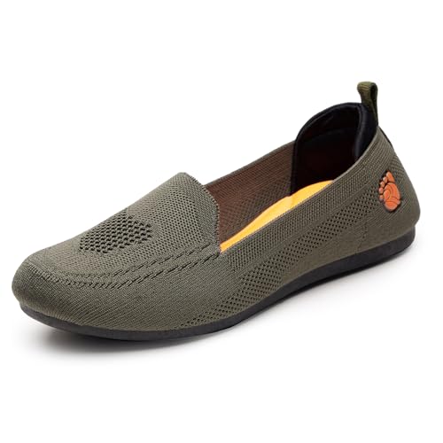 Image of Ortho + Rest Women Flexible Memory Foam Women's Shoes for Walking Gym Training,Casual, Sports,Slip-On,Lightweight Slipon Running Sneaker for Ladies and Girls
