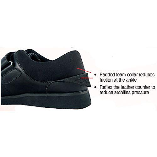 Apis Mt. Emey 728-E Bunion Men's Therapeutic Extra Depth Shoe Lycra Velcro2