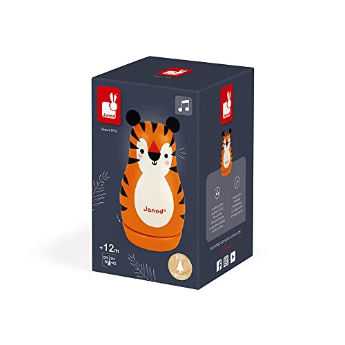 Janod - Carillon in Legno Tigre - Decorazione