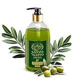 Il sapone Aleppo liquido puro con il principale ingrediente, l'olio d'oliva conserva notevoli proprietà: - Idrata e nutre la pelle in profondità. - È ricco di antiossidanti e vitamine, come la vitamina E, che aiutano a mantenere la pelle elastica e protetta.