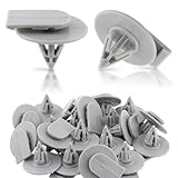 GoaMotors 20 PCS Wheel Arch Trim Clips, Grey Fender Fastener Rivet Retainers Replacement for Mini Copper R50 R52 R53 R56 Replacement 07132757821