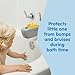 Dr. Brown’s CleanUp Dino-Soft Baby Bath Spout Cover, Soft and Safe on Tub Faucet, Toddler Bathtub Safety for Kids, BPA Free, Certified Plastic Neutral
