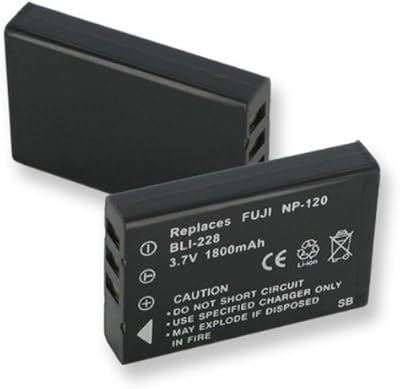 1800mA, 3.7V Replacement Li-Ion Battery for Pentax D-Li7 Digital Cameras - Empire Scientific #BLI-228