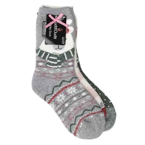 Image of Cuddl Duds Ladies Super Soft Warm Comfortable Multipack Gift Lounge Socks