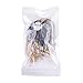 CM Fashion Star Tassel Link Chain Epaulet Shoulder Boards Badge, 1 Pair (Gold Tone)